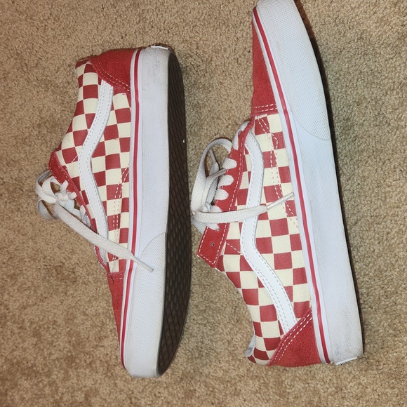 Vans PRIMARY CHECK OLD SKOOL SHOE - Picture 5 of 8